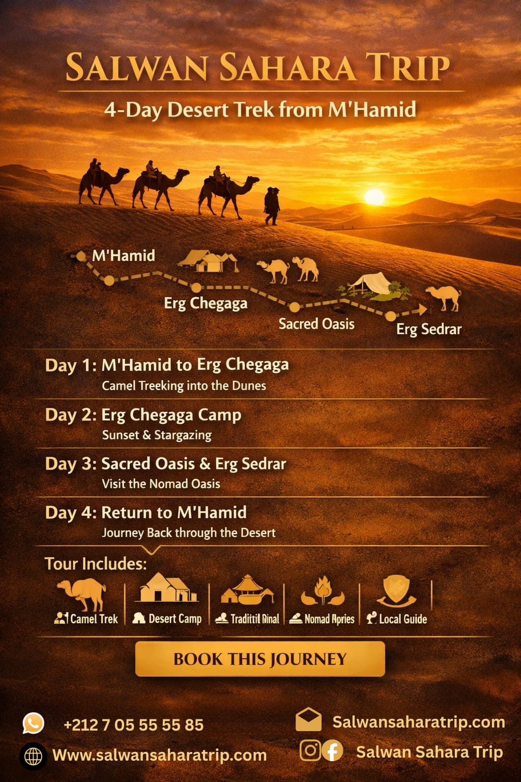 1 Night Stargazing Merzouga Camel Trip, Astro Night Andromeda Desert ...
